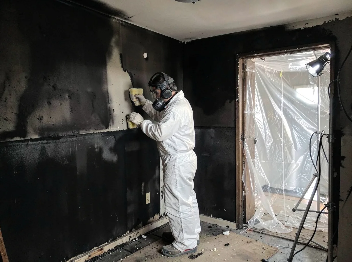 Fire Damage Restoration company in Hampden, ND